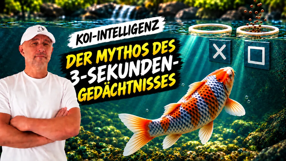 Das Koi Gedächtnis: Haben Fische wirklich nur ein 3-Sekunden-Gedächtnis?