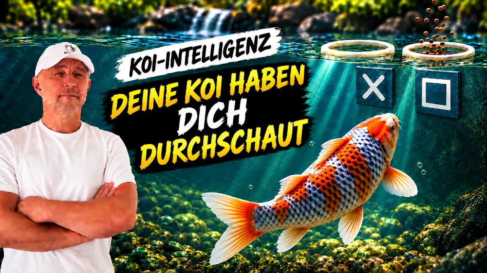 Deine Koi haben dich durchschaut